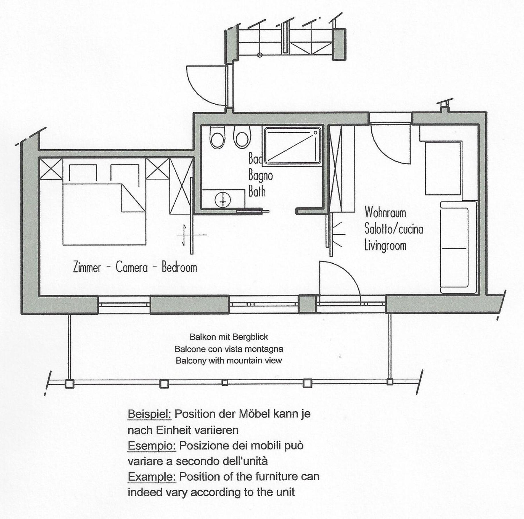 Residence Viktoria Castelrotto Eksteriør bilde